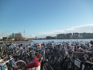 Bicicletas em Amsterdã