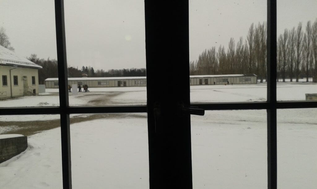 Janela do Campo de concentração em Dachau
