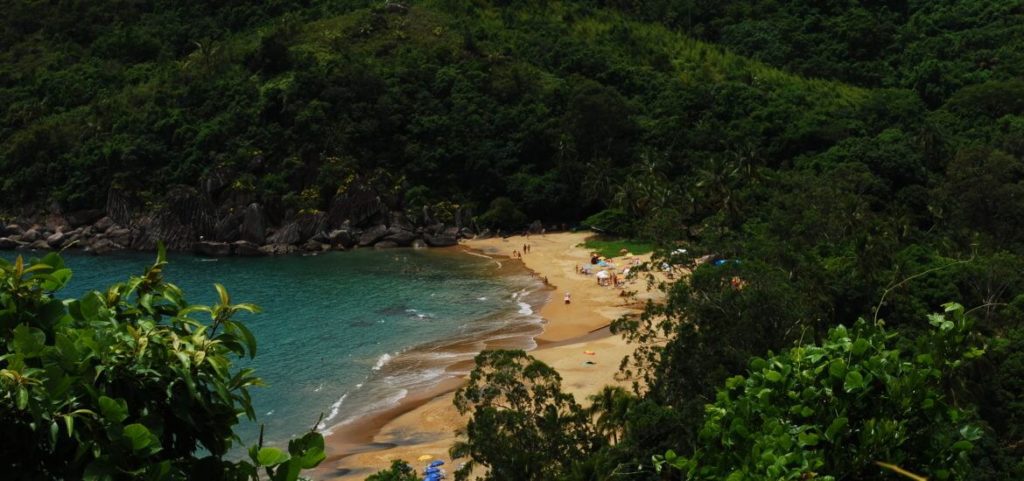 Vista aérea de Ilhabela
