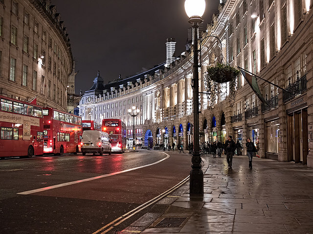 Piccadilly Circus em Londres