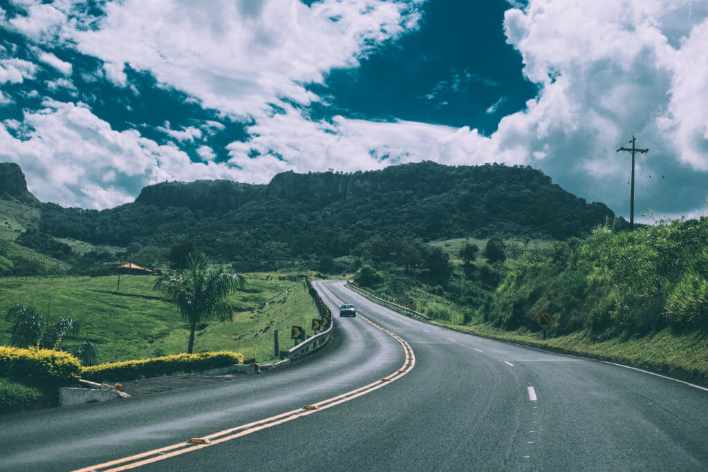 Viagem de carro pela América