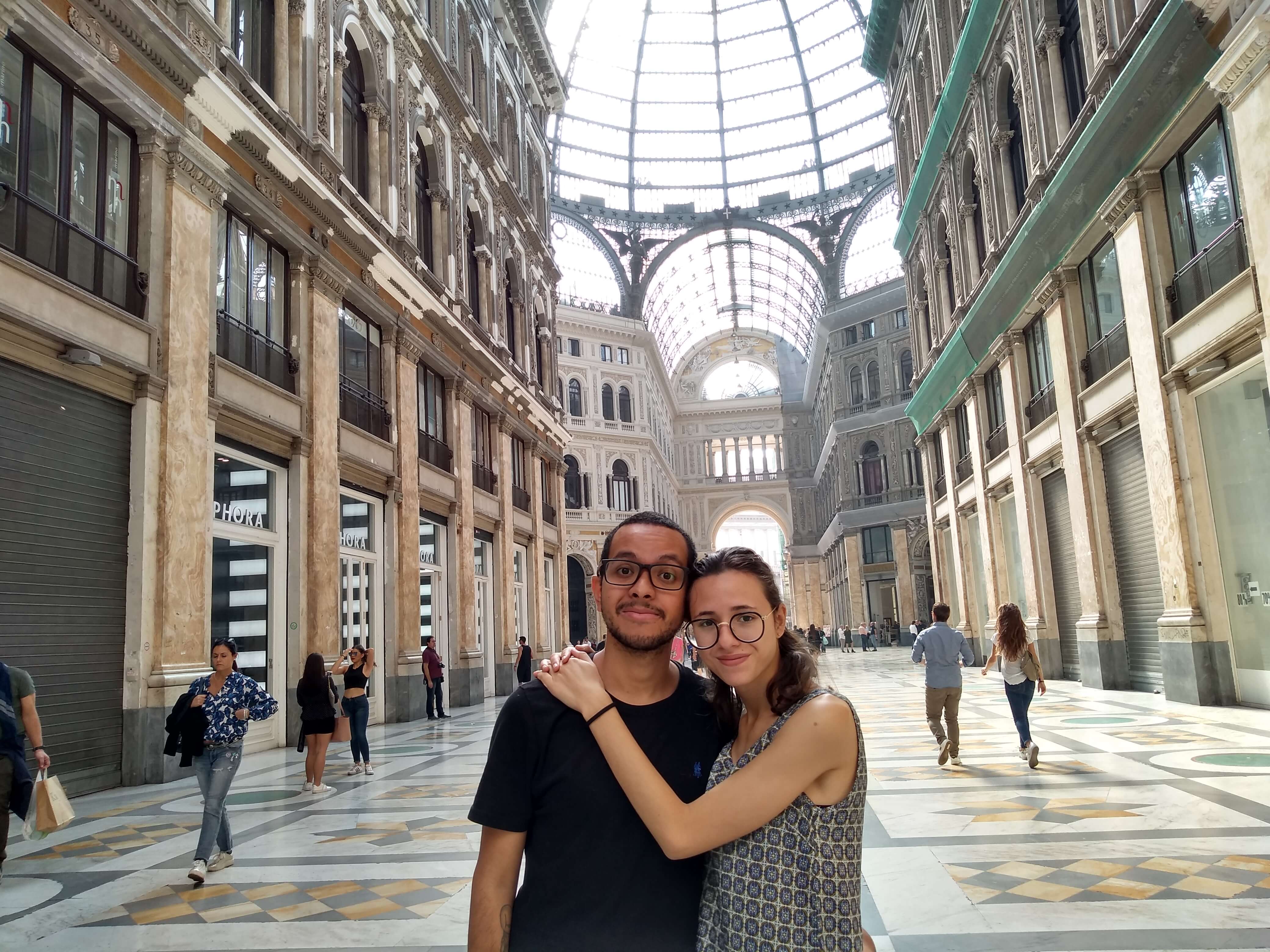 Galeria Umberto I em Nápoles