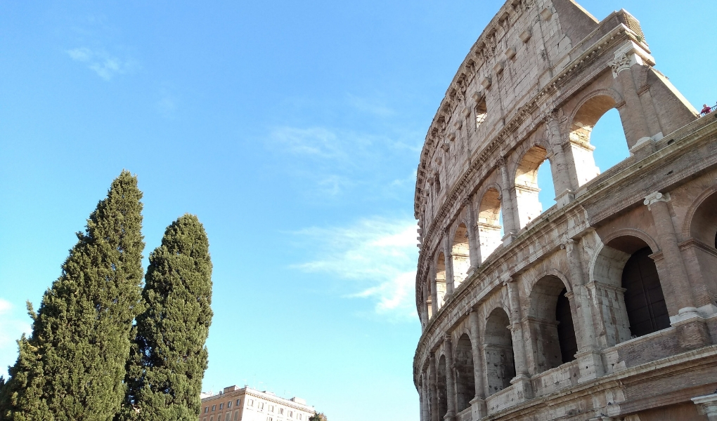 um dia em roma