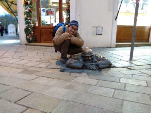 estátuas em bratislava
