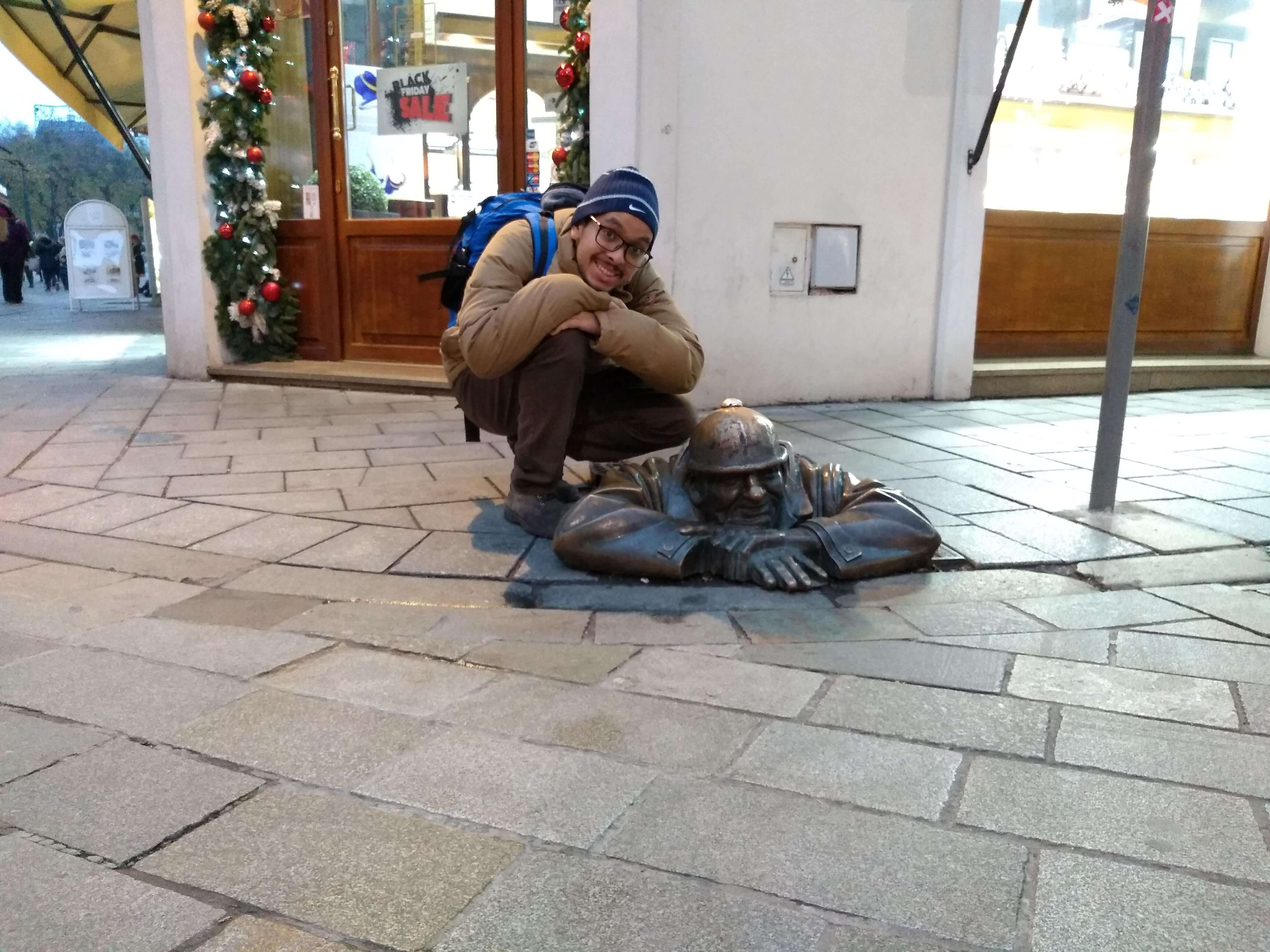 estátuas em bratislava