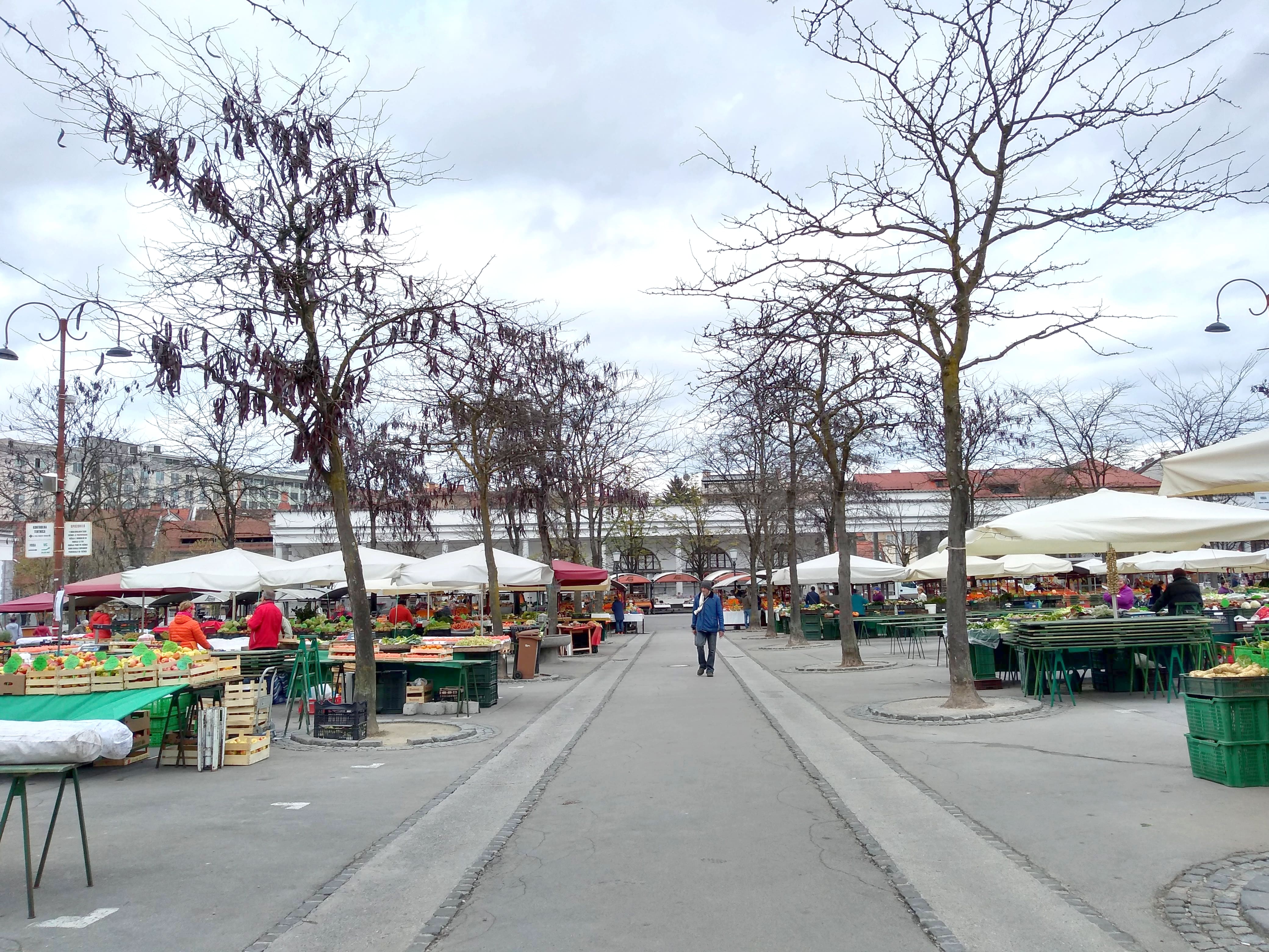 mercado central em liubliana