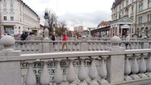 ponte tripla em liubliana