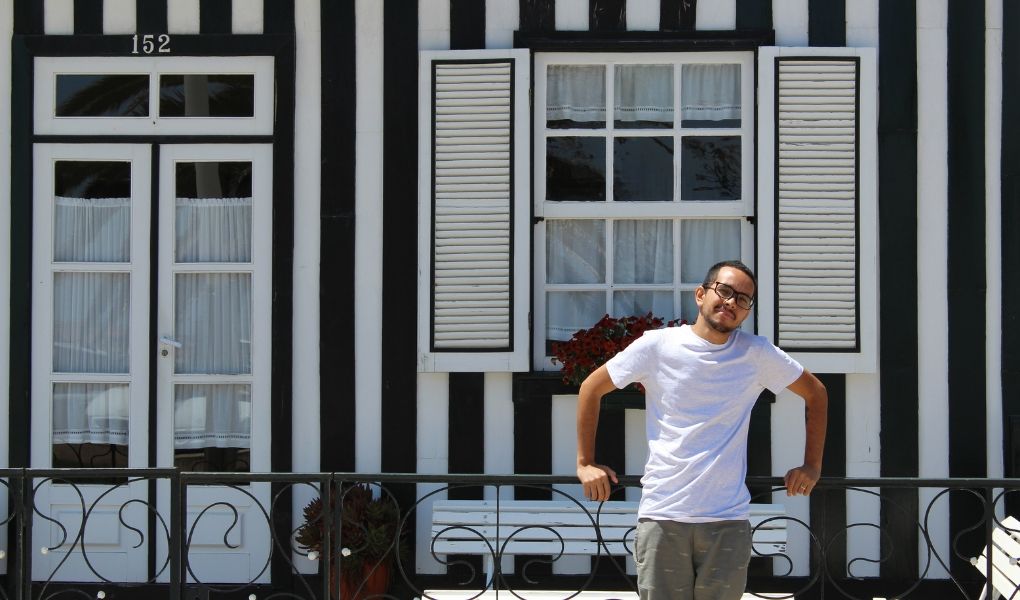 casas listradas em aveiro