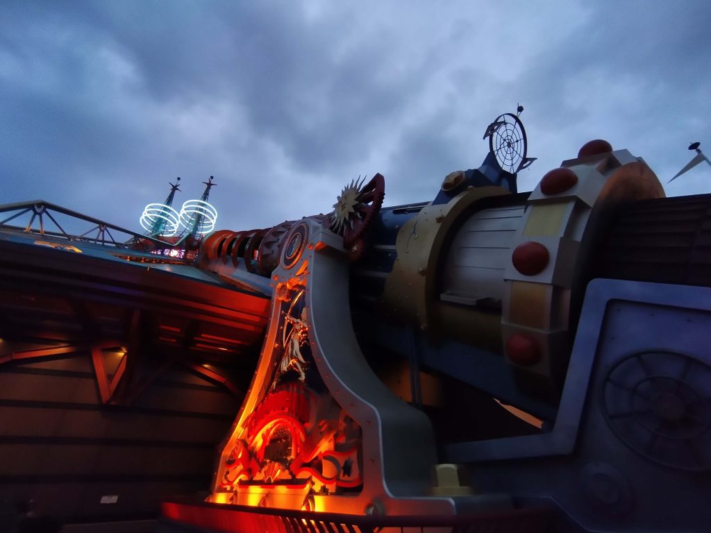 montanha russa do star wars