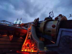 montanha russa do star wars